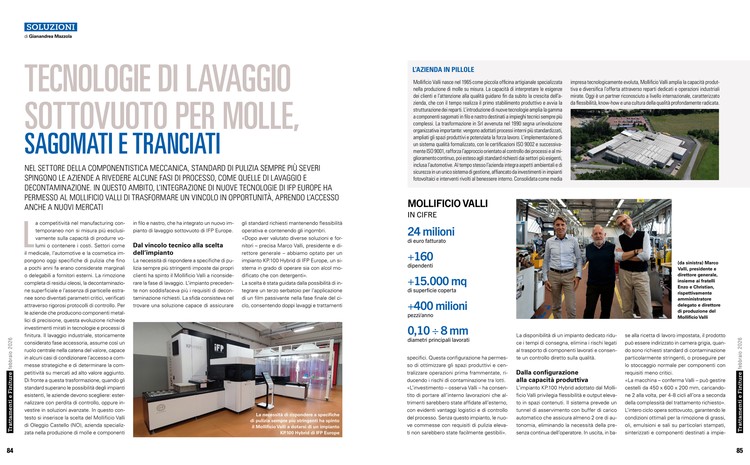 Trattamenti e Finiture